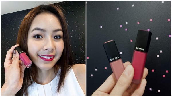 香奈兒限量秋妝霧得好優雅~美翻的沙漠眼盤和黑醋栗唇露要收!