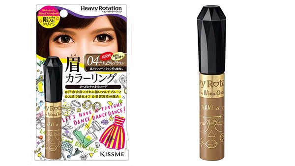 KISS ME睫毛膏出新色，聯手插畫家幫包裝換新衣！今夏化妝包裡必收！