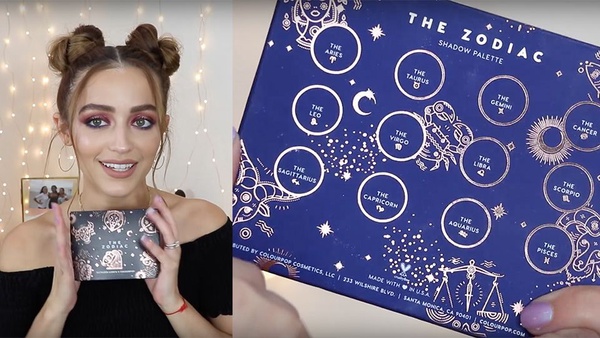 12星座特質一次看！Colourpop X Kathleen Lights星座彩妝聯名系列台灣時間7／27 凌晨一點開放搶購！