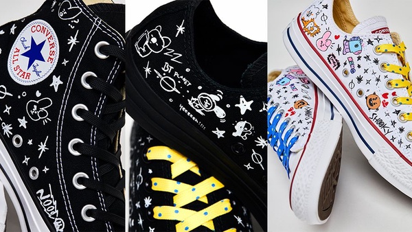 CONVERSE X BT21 八月即將強力登陸！只在這兩個地方限量發售！
