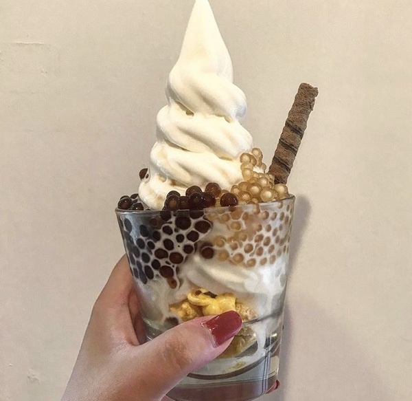 珍珠冰淇淋是今夏最消暑冰品，Q彈到不行的珍珠絕對轟炸你味蕾