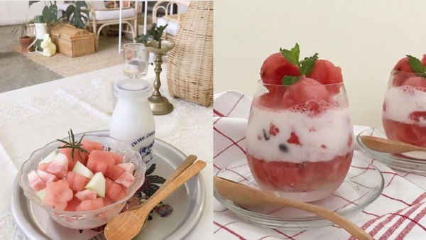 西瓜配雪碧？韓國人夏天必吃「西瓜花菜」，一起來動手做做看吧～