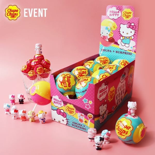 加倍佳XHello Kitty聯名棒棒糖驚喜蛋，超可愛的Kitty你一定要收藏