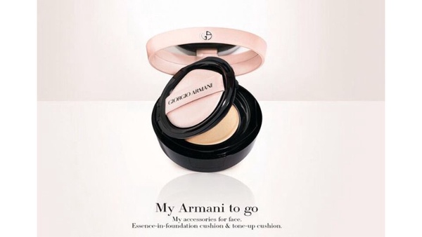 Giorgio Armani全新水蜜粉氣墊全新登場！看到外殼先美哭GA粉準備手刀購入！
