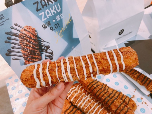 ZAKUZAKU棒棒泡芙微風北車店8/10開幕！全新黑白巧克力款帶你搶先看！