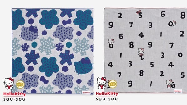 日本SOU·SOU花布推出迪士尼聯名,連Hello Kitty也來湊熱鬧
