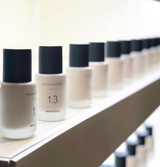 innisfree粉底銀行抵台！妝感、控油度、遮瑕度都自己決定，命定粉底就是它