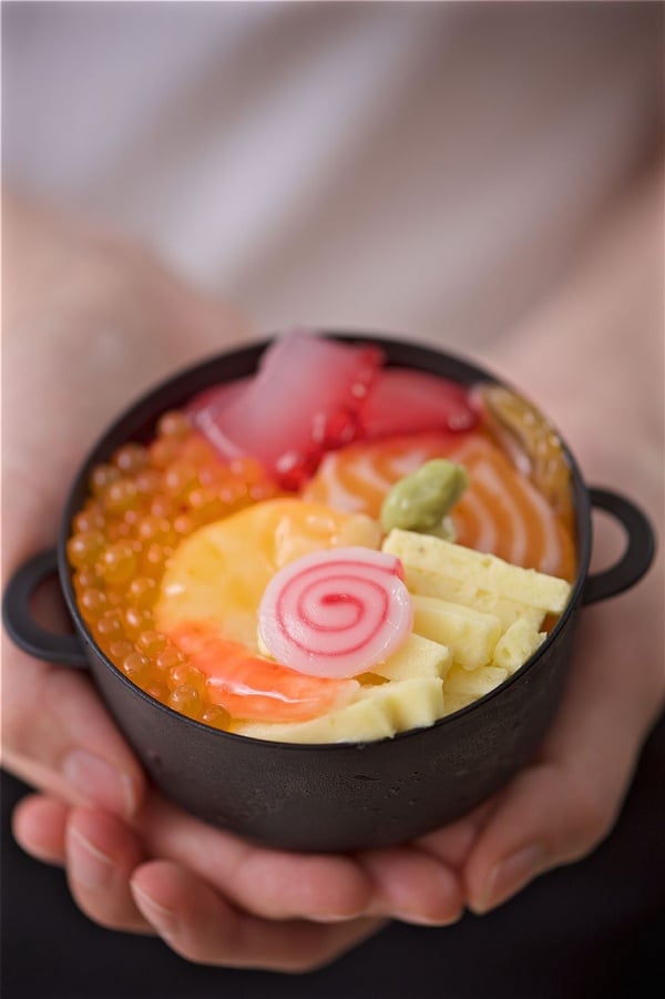 台北神旺大飯店「普諾麵包坊」壽司蛋糕第三彈！超澎派海鮮丼必吃！