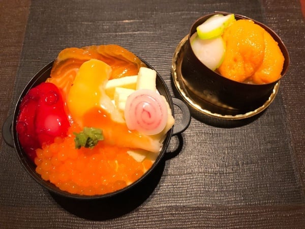 台北神旺大飯店「普諾麵包坊」壽司蛋糕第三彈！超澎派海鮮丼必吃！