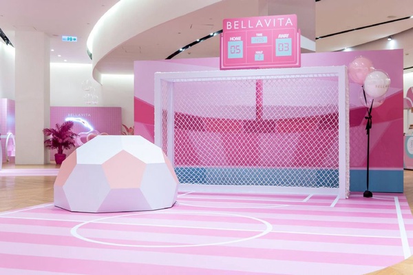BELLAVITA寶麗廣場最新免費打卡景點，變身熱鬧運動會網美別錯過