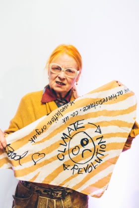 LUSH&Vivienne Westwood限量「氣候革命」絲巾