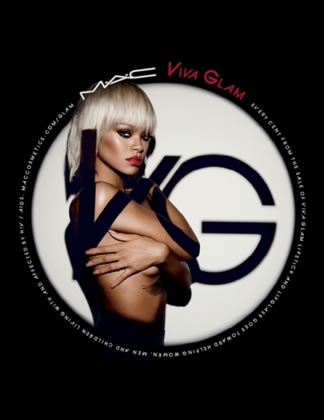 M・A・C「viva glam」將請到蕾哈娜擔任模特兒