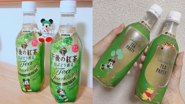 午後の紅茶「米奇乾杯新包裝」，Cheers！邊喝邊乾杯超可愛