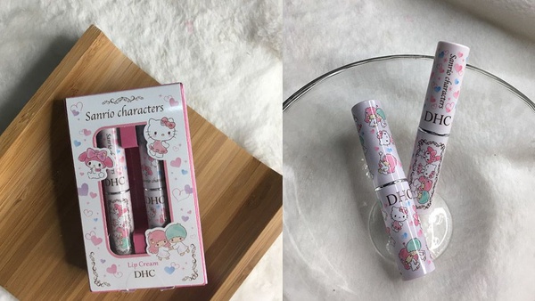 DHC 護唇膏又有限定款了!三麗鷗版超口愛,不僅滋潤雙唇,連心也被融化~