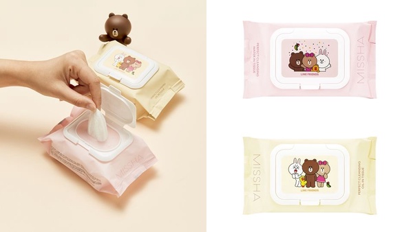 LINE FRIENDS×MISSHA聯名彩妝上市了，熊美首度登場，只在這間藥妝店獨家販售！
