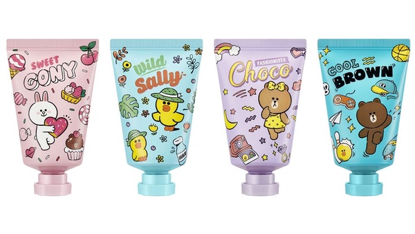 LINE FRIENDS×MISSHA聯名彩妝上市了，熊美首度登場，只在這間藥妝店獨家販售！