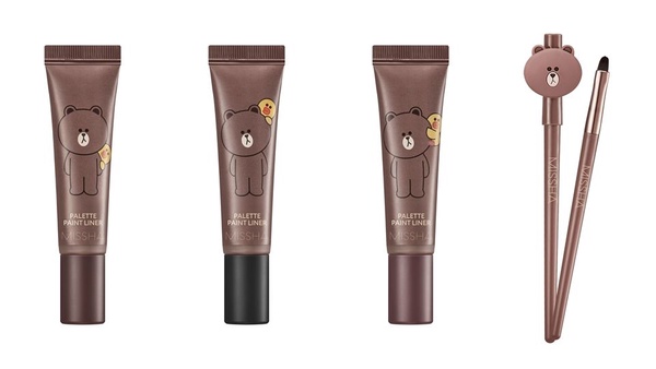 LINE FRIENDS×MISSHA聯名彩妝上市了，熊美首度登場，只在這間藥妝店獨家販售！