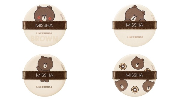 LINE FRIENDS×MISSHA聯名彩妝上市了，熊美首度登場，只在這間藥妝店獨家販售！