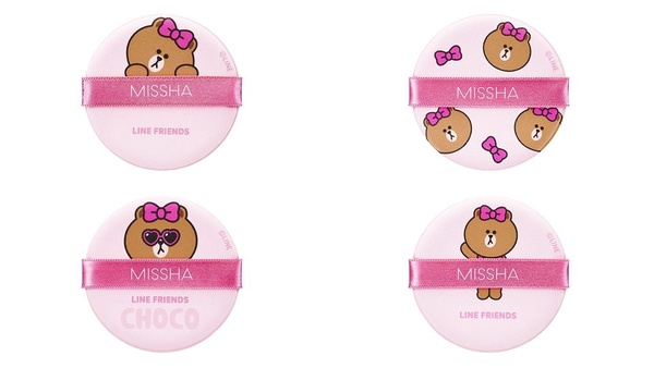 LINE FRIENDS×MISSHA聯名彩妝上市了，熊美首度登場，只在這間藥妝店獨家販售！
