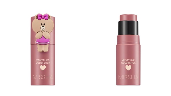 LINE FRIENDS×MISSHA聯名彩妝上市了，熊美首度登場，只在這間藥妝店獨家販售！