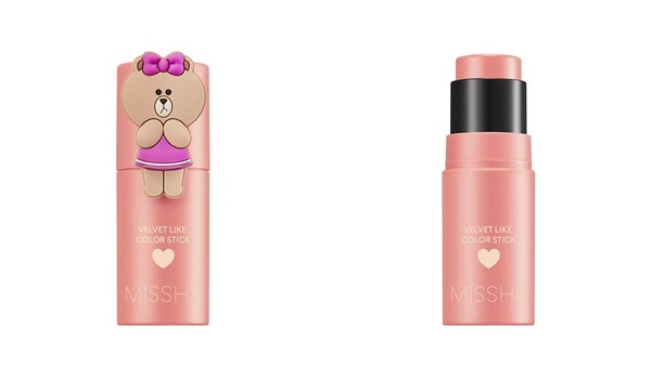 LINE FRIENDS×MISSHA聯名彩妝上市了，熊美首度登場，只在這間藥妝店獨家販售！