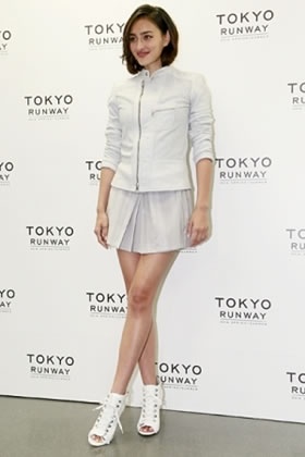 2014TOKYO RUNWAY 長谷川潤讓現場氣氛high到最高點！