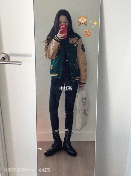 歐陽娜娜校園穿搭！16套穿搭LOOK釋出，美式風格必備單品