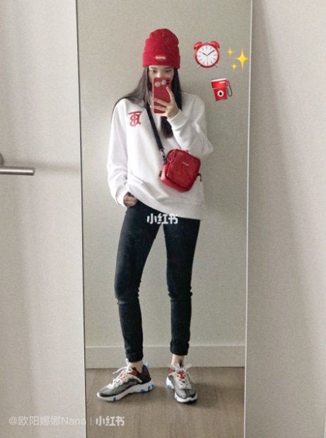 歐陽娜娜校園穿搭！16套穿搭LOOK釋出，美式風格必備單品