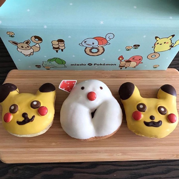 mister donuts皮卡丘聖誕限定全日瘋搶，挫組款更爆笑可愛！