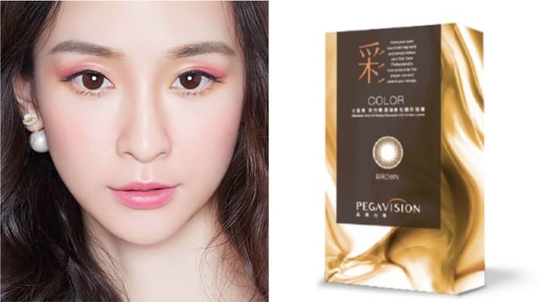 自然款棕色隱形眼鏡推薦!就像天生「裸眼」,素顏戴也不突兀