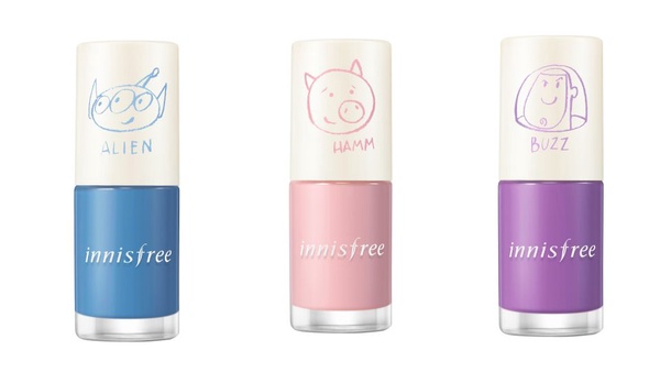 innisfree x 玩具總動員聯名美妝，2月滿額再送胡迪、巴斯光年聯名環保袋