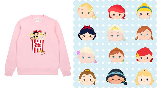 :CHOHOOLATE X TSUM TSUM 公主聯名服飾，送超應景公主紅包袋，可愛到少女心尖叫10秒!