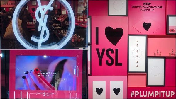 YSL全球首座【LOVE BAR】快閃登場，情挑金管熱賣色通通買得到！