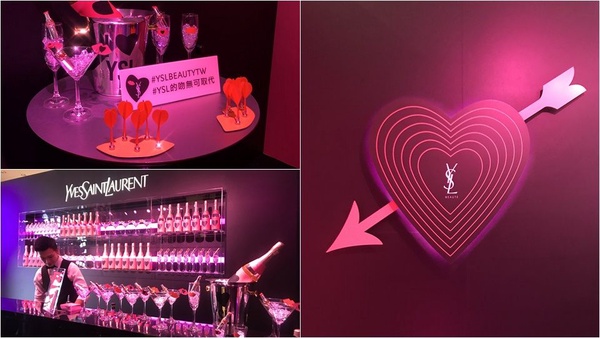 YSL全球首座【LOVE BAR】快閃登場，情挑金管熱賣色通通買得到！