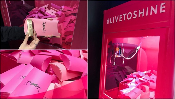 YSL全球首座【LOVE BAR】快閃登場，情挑金管熱賣色通通買得到！