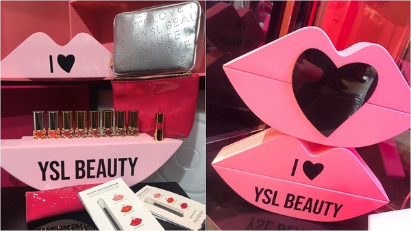 YSL全球首座【LOVE BAR】快閃登場，情挑金管熱賣色通通買得到！