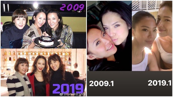 女星#10yearschallenge對比整理Part2，根本是一場凍齡比賽吧！