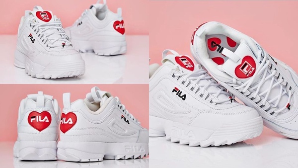 情人節限定「愛心單品」，FILA、adidas、Converse、小CK，通通可愛到令人想尖叫！