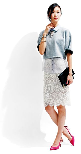 潮女夏季時尚「CropTop PK Oversize」！！