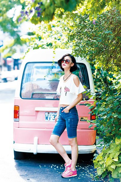 潮女夏季時尚「CropTop PK Oversize」！！