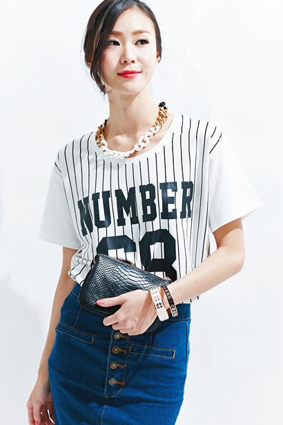 潮女夏季時尚「CropTop PK Oversize」！！
