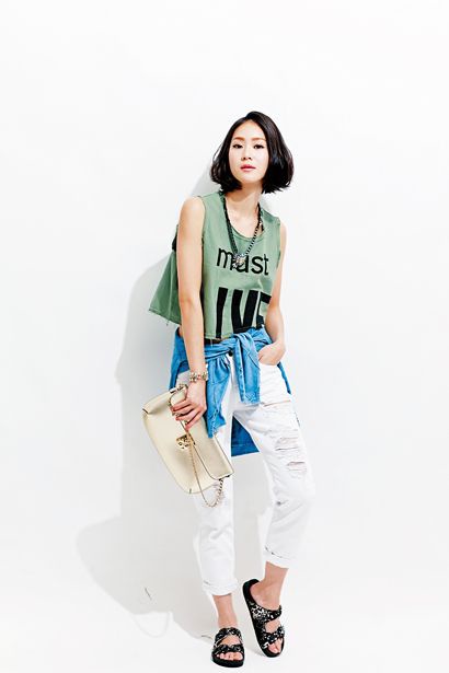 潮女夏季時尚「CropTop PK Oversize」！！