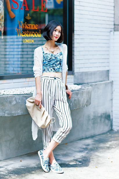 潮女夏季時尚「CropTop PK Oversize」！！