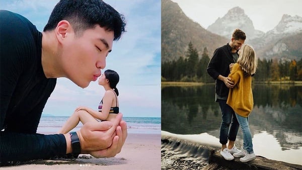 兩個人拍照總是卡卡的？超甜蜜情侶照７大範本，為旅行甜蜜加溫！