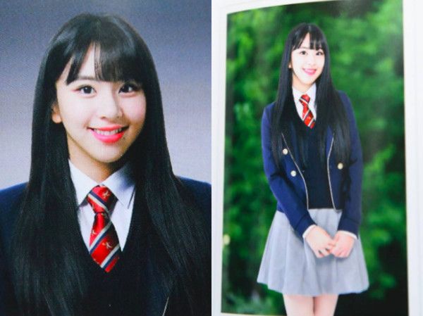 恭喜子瑜高中畢業啦！黑髮制服照也超仙！難怪獲選「南韓第一美」～