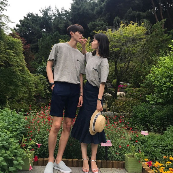 韓國情侶穿搭IG，閃得這麼好看，單身狗也認了!
