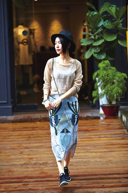「小安」以小細節帶出女人味，打亮中性穿搭！