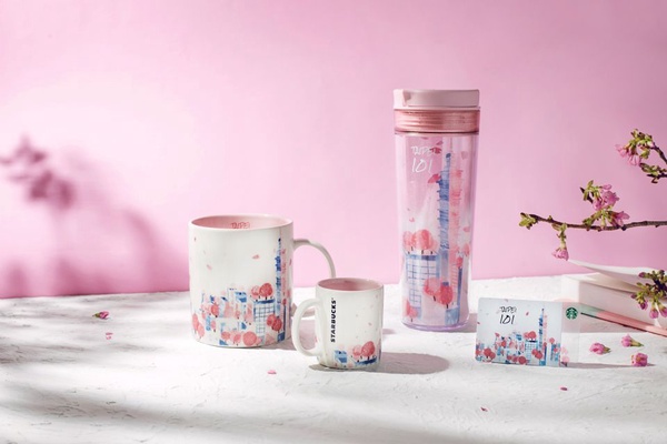 2019星巴克櫻花系列！春季新品美得犯規，還有101跟外島門市限定！