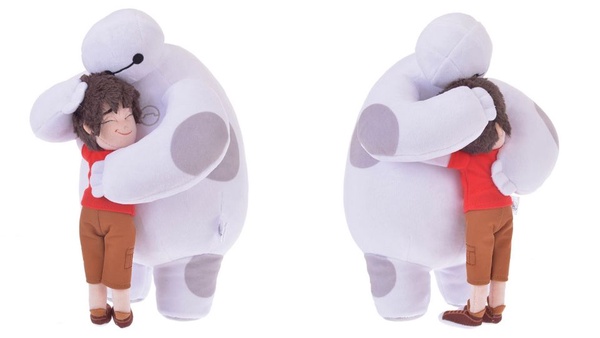 DISNEY HUG 系列玩偶X小熊維尼、動物方程式、杯麵抱在一起好溫暖！