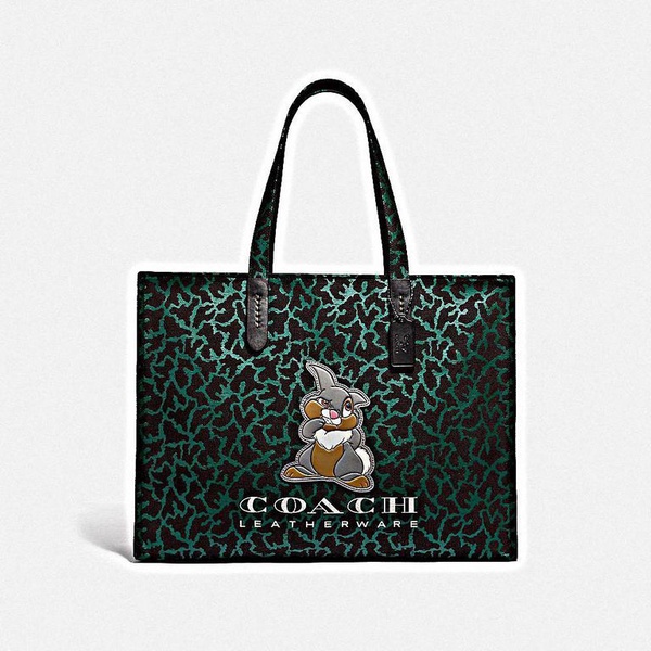 2019 COACH x DISNEY聯名再次出擊！愛麗絲、小鹿斑比、101忠狗成為主角！